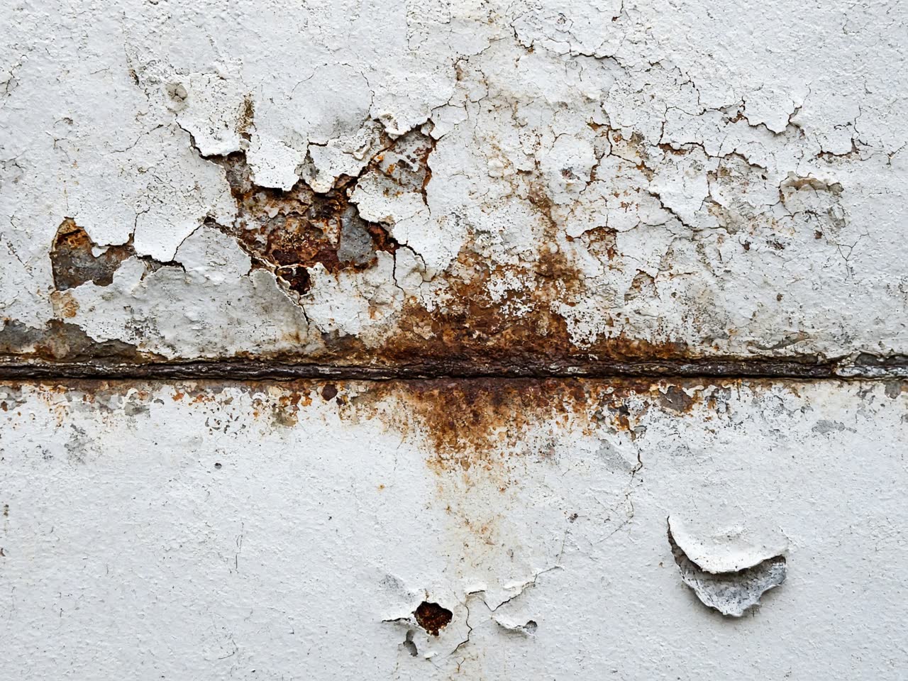 Coating condition close-up